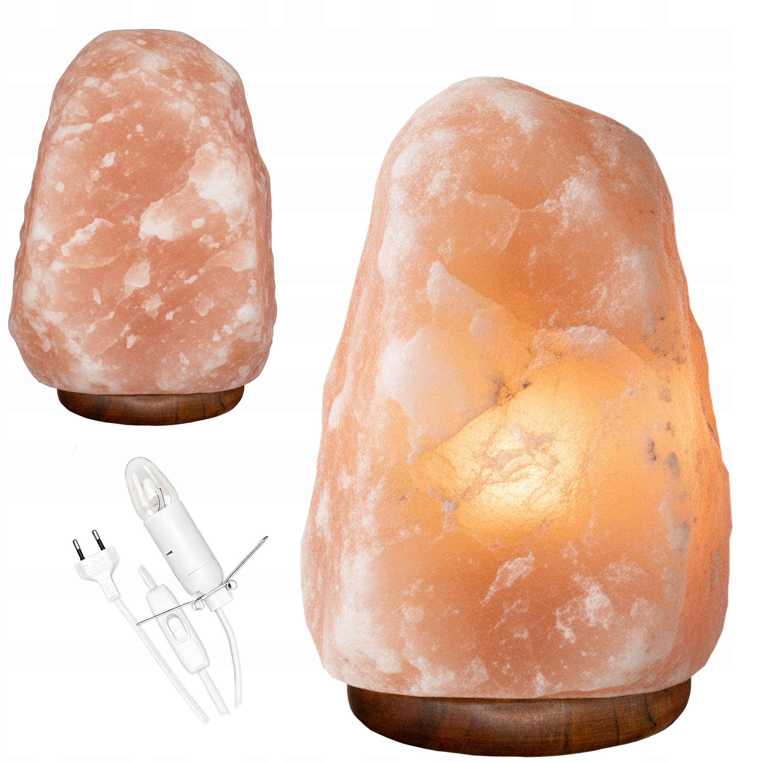 Velká Solná Lampa 55-60kg Himalájská sůl Jonizator Přírodní Bryla XL Gigant