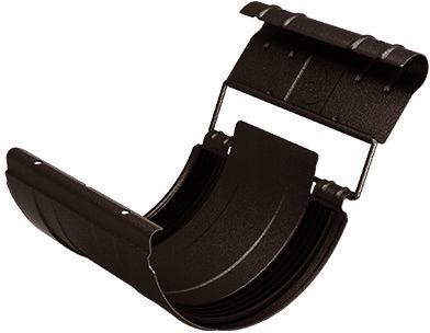 Łącznik rynny BUDMAT FLAMINGO 125mm - brązowy