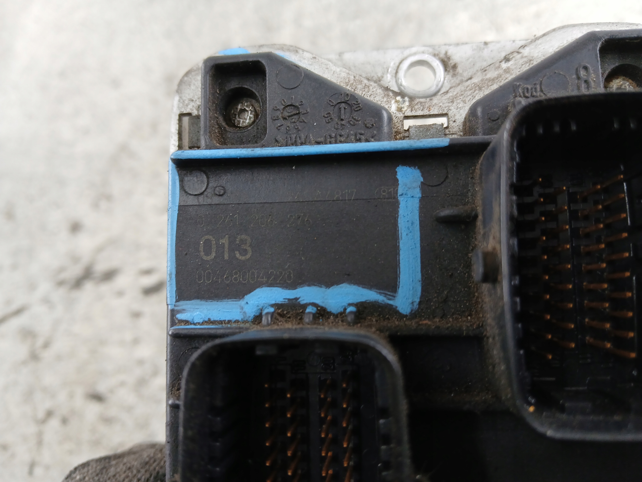 FIAT BRAVA BRAVO 1.2 control unit of the engine 0261206276