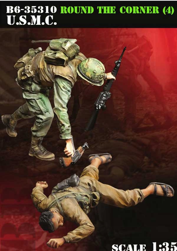 Bravo 6 35310 1/35 Usmc – Round The Corner (4)