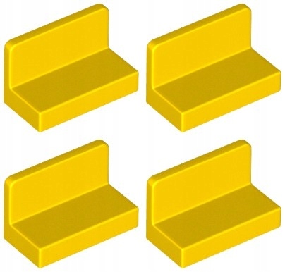 

Lego 4865b Panel 1x2x1 żółty (2g) 4 szt.