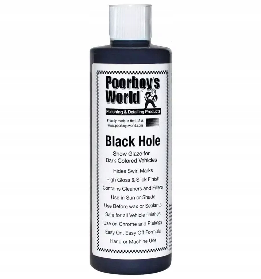 Poorboy's Black Hole Glaze 473ml Politura Do Ciemnych Lakierów