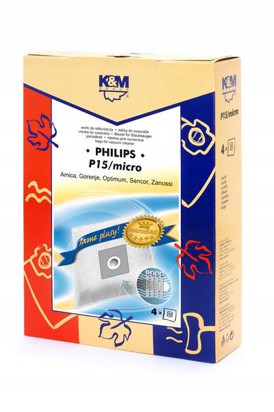 K&M Worki do odkurzacza AMICA P15 micro Philips Zelmer