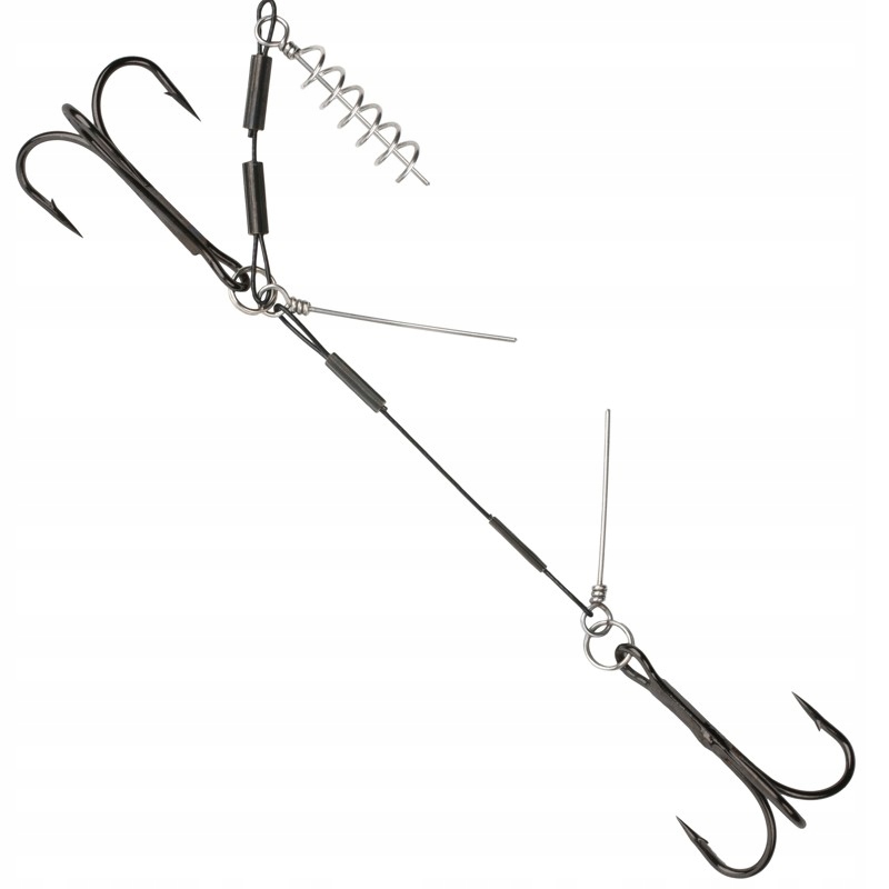 Dozbrojka Stalowa Mikado Jaws Z Pinami 4+6cm 24kg Kotwica: 1/0 op. 1szt.