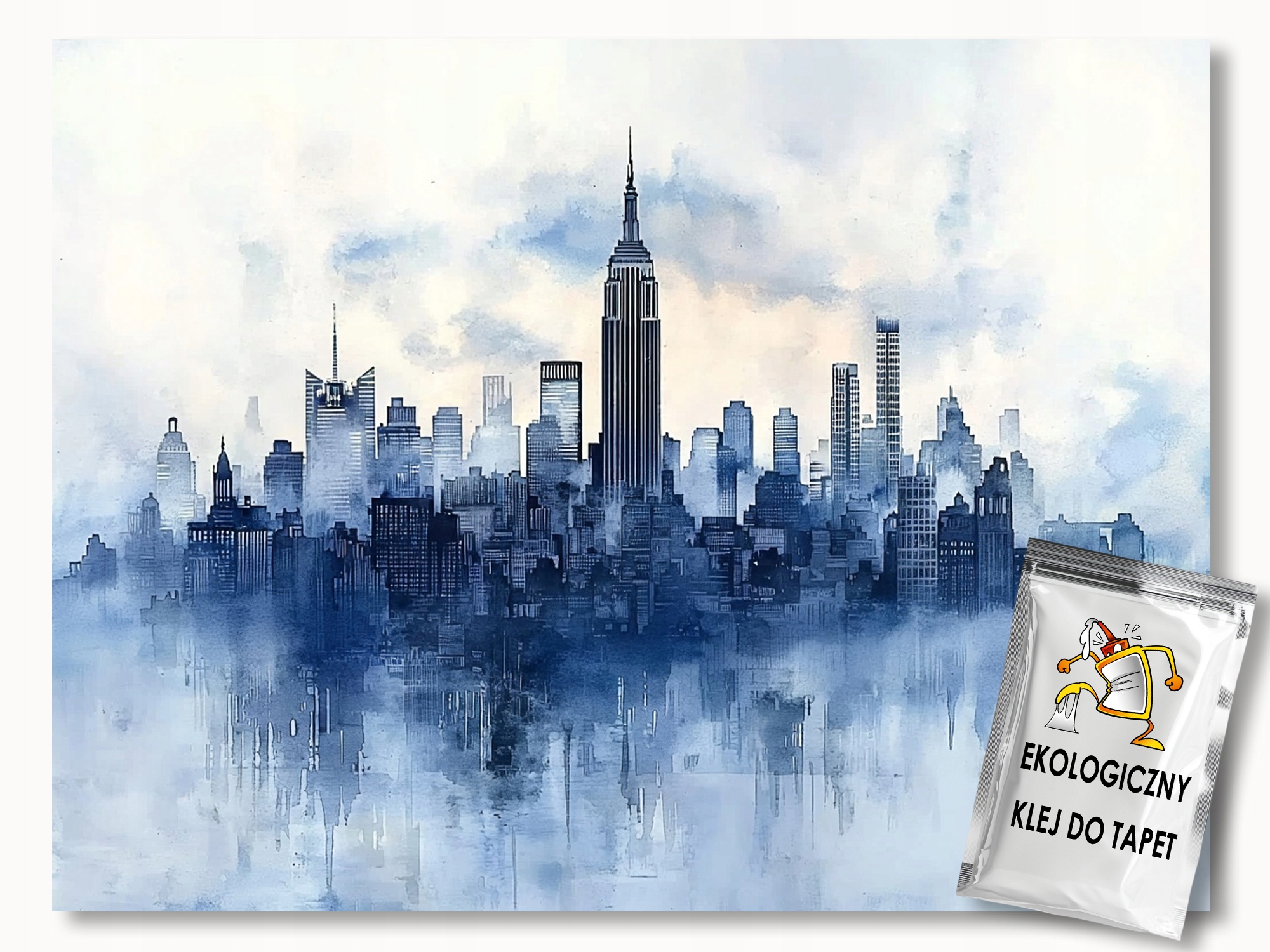 Fototapeta Flizelina New York Manhattan Mrakodrapy Skyline 416x254 130g