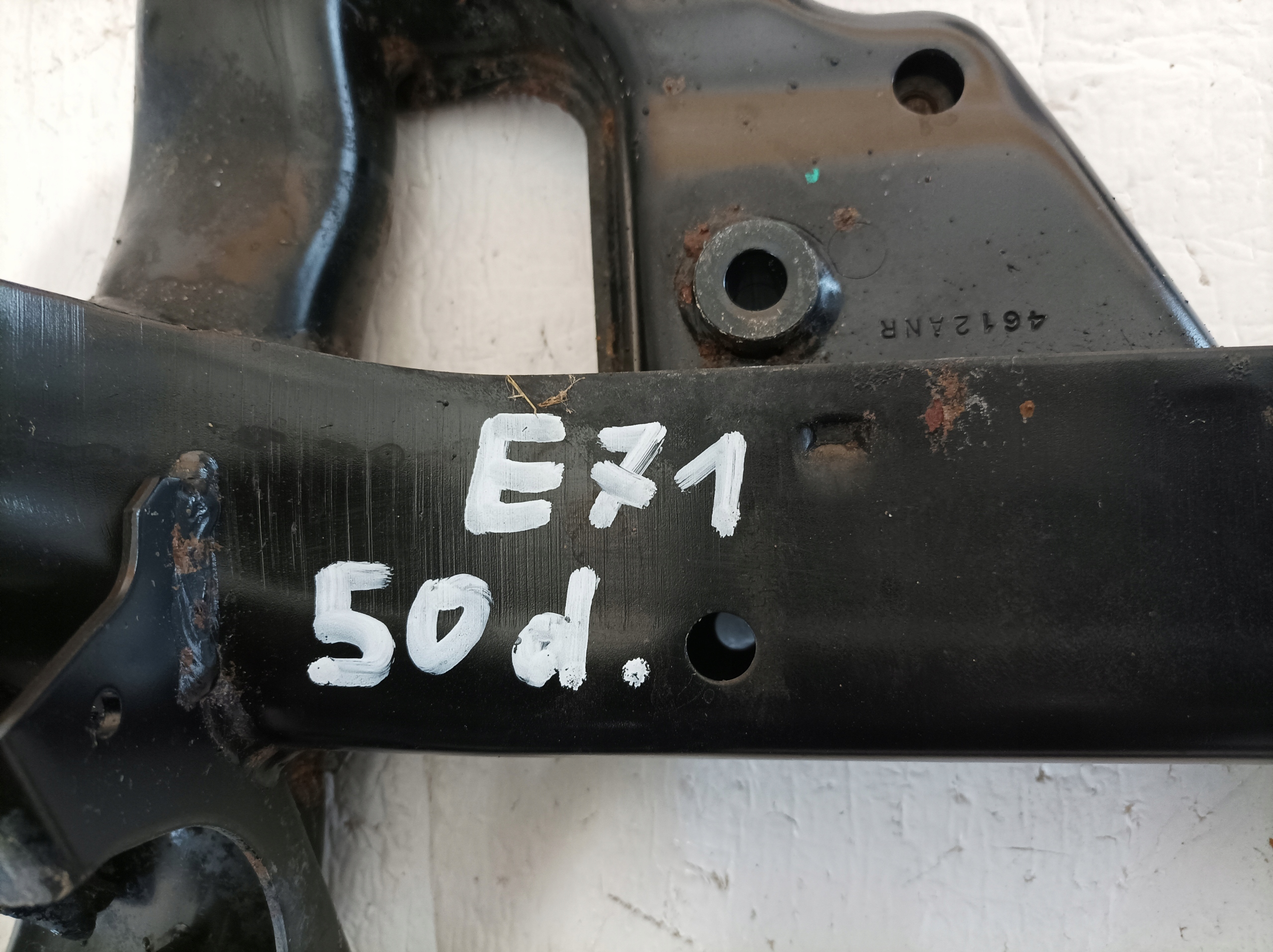 BMW X6 E71 sider axle beam subframe front 6799719