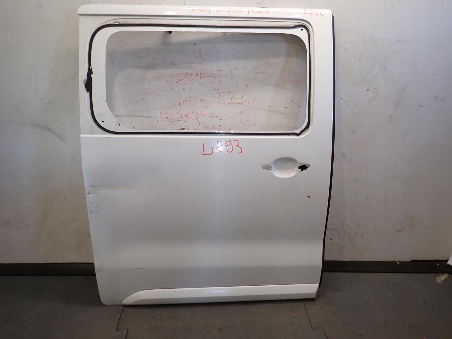 door rear part right sliding JUMPY EXPERT PROACE III 2016