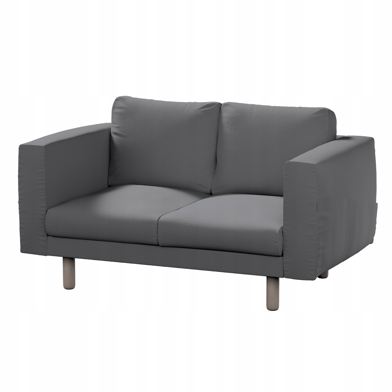 Potah na pohovku Norsborg 2-místný Ikea tmavě šedý bukla