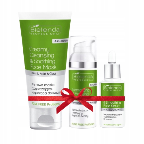 Bielenda Acne Free ProExpert na Trądzik dla Nastolatki 3w1