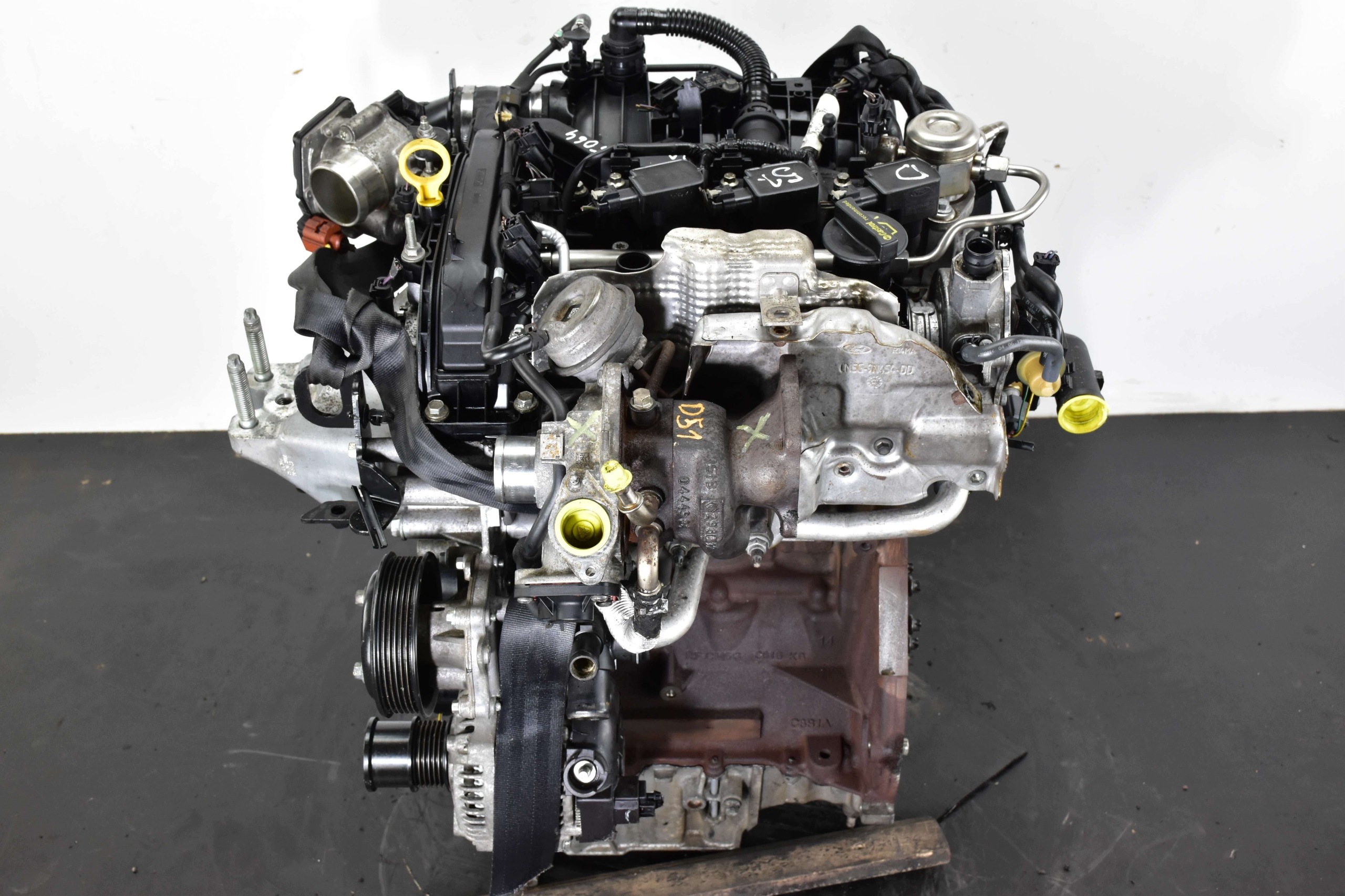 engine FOCUS MK3 III C-MAX II 1.0 EcoBoost 125KM M1DA @ POMIAR KOMPRESJI @