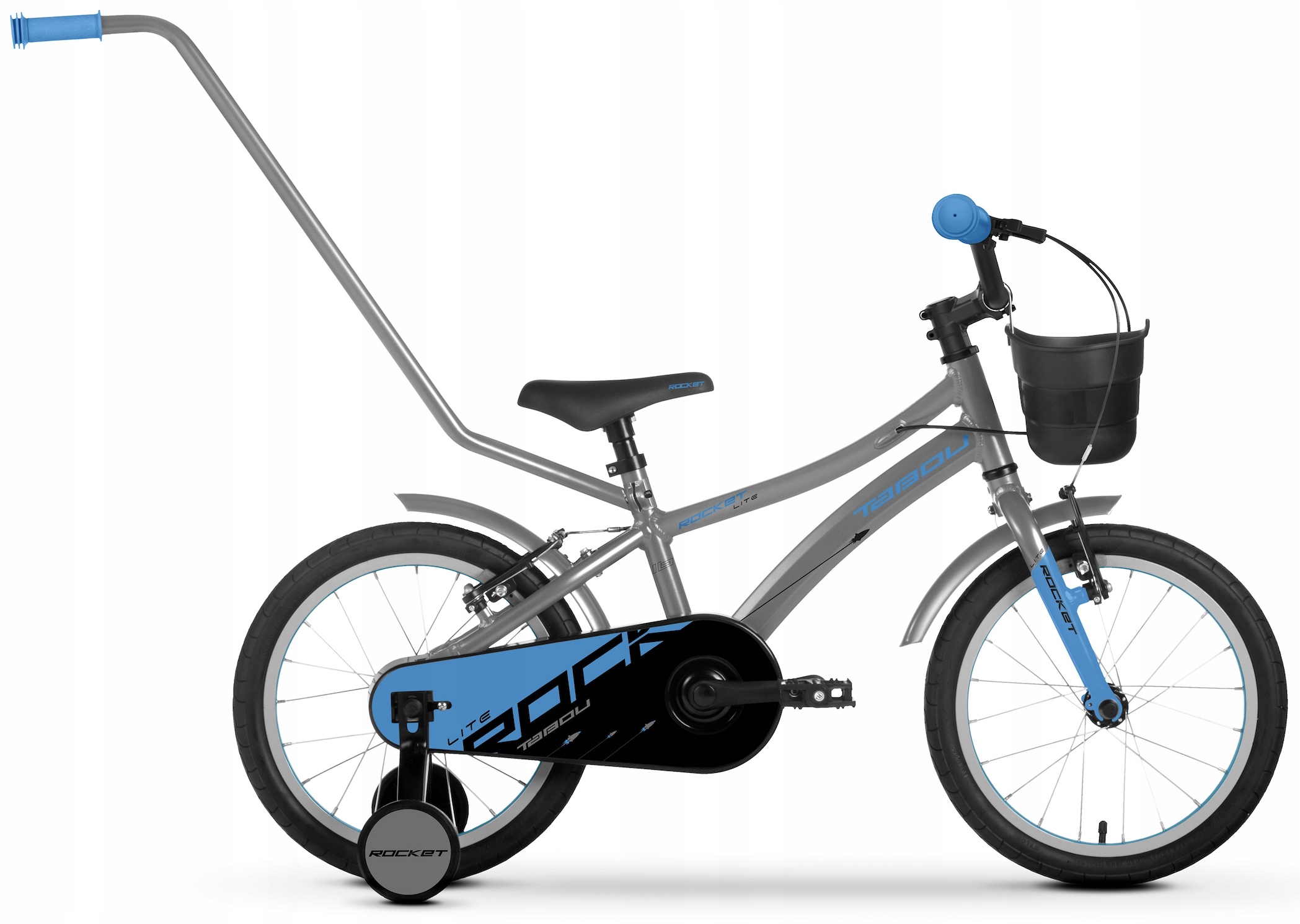 Rower Dziecięcy Rowerek 16 Cali Dla Chłopca Lekki Prowadnik Koła Boczne