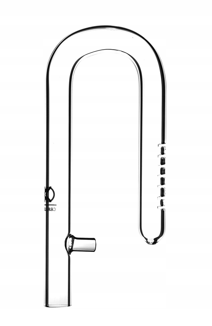 Levně Cal Aqua Labs Influx X1S Nano 13 MM Skleněný Přívod Vody Do Filtru Akvária