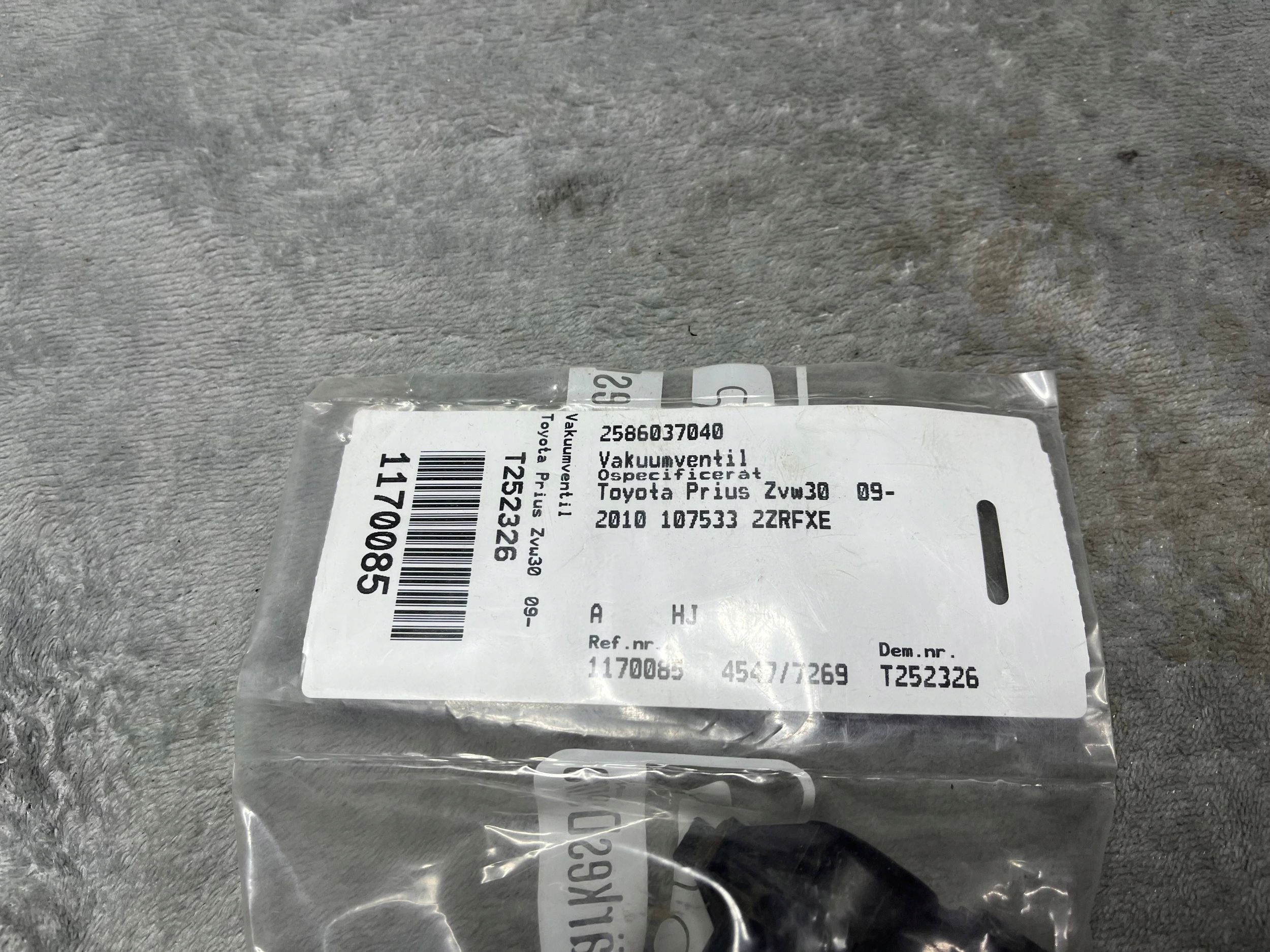 Sensor Unterdruck TOYOTA COROLLA E21 1.8 98KM 90910-12276 REGULATOR !J