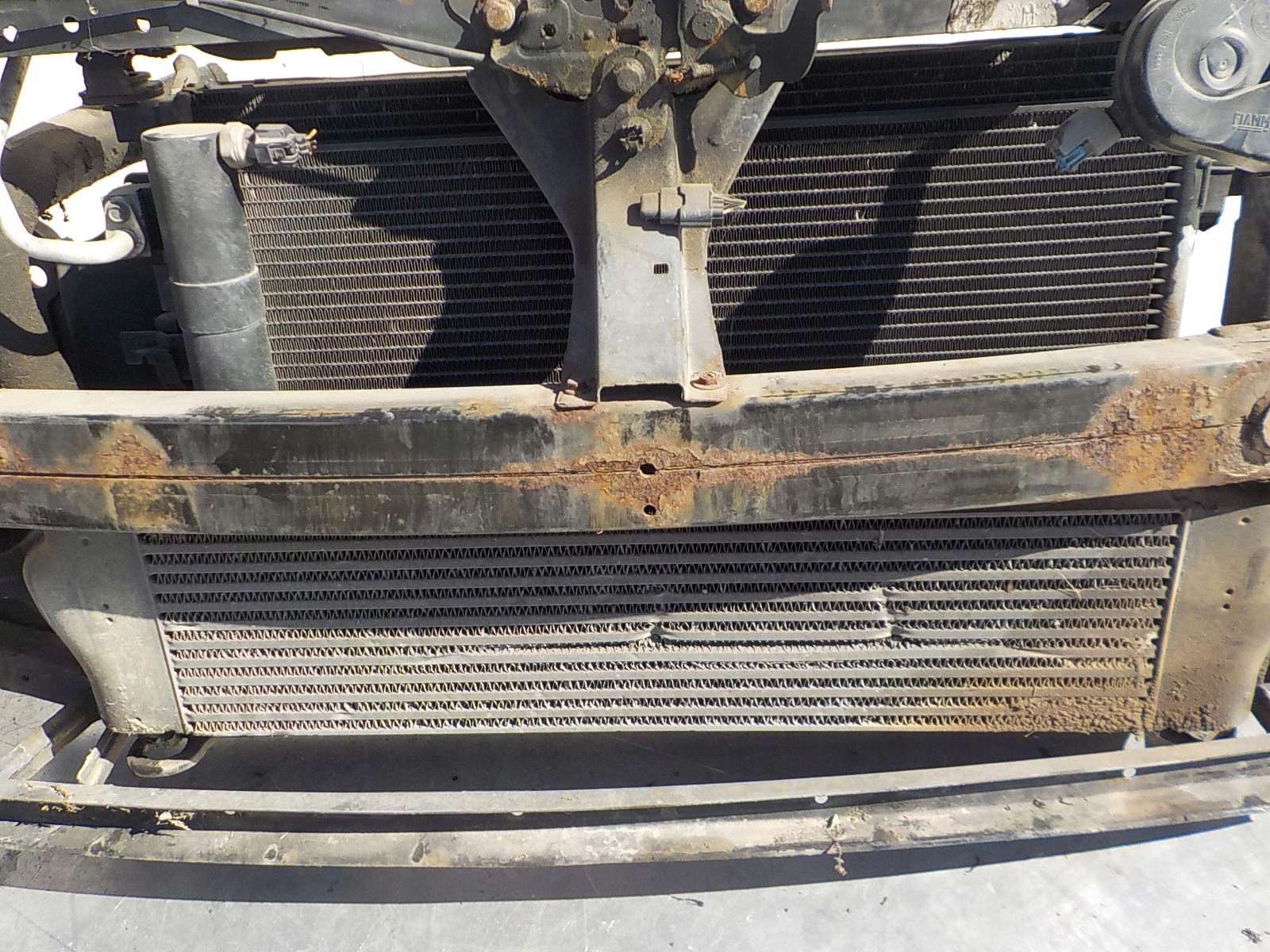 400 NISSAN QASHQAI J10 1.5 DCI support panel for radiators sider radiator