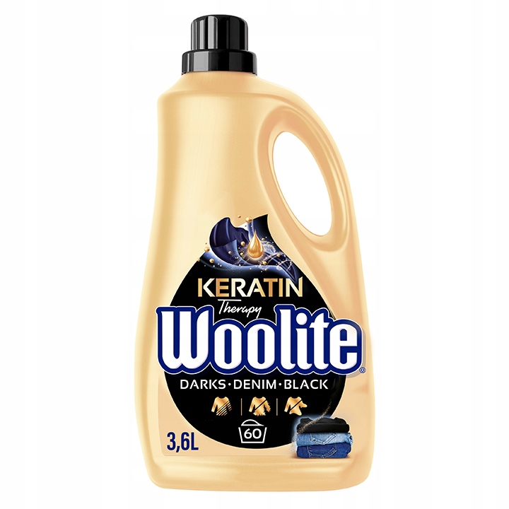 

Woolite Dark Keratin 3,6l/60 prań płyn do prania