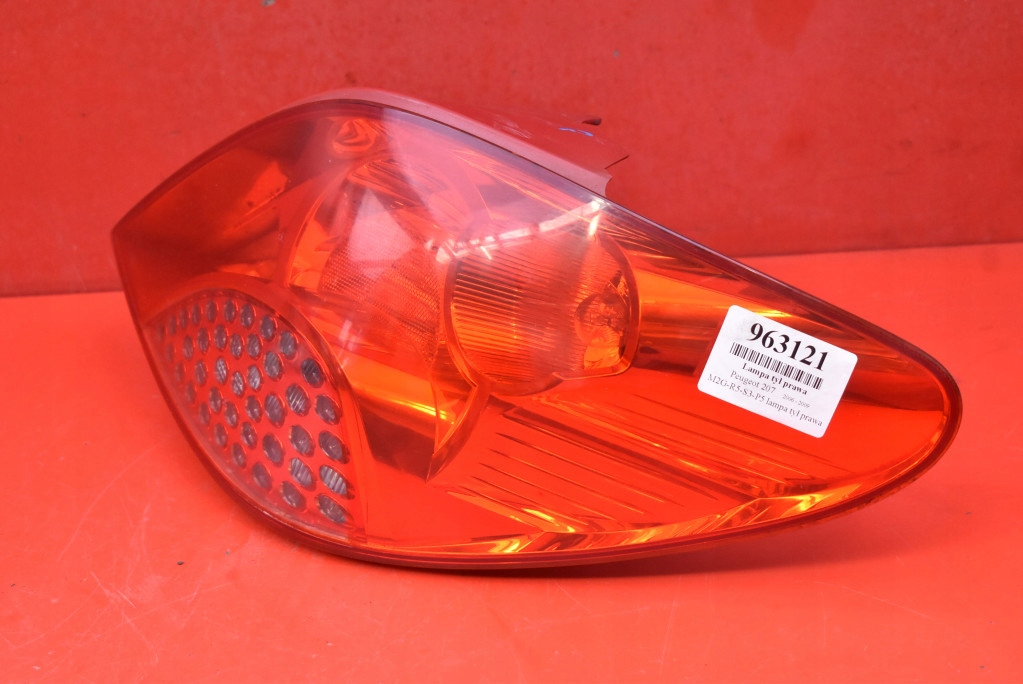 light right rear part rear 9649986580 PEUGEOT 207 3D 06-09