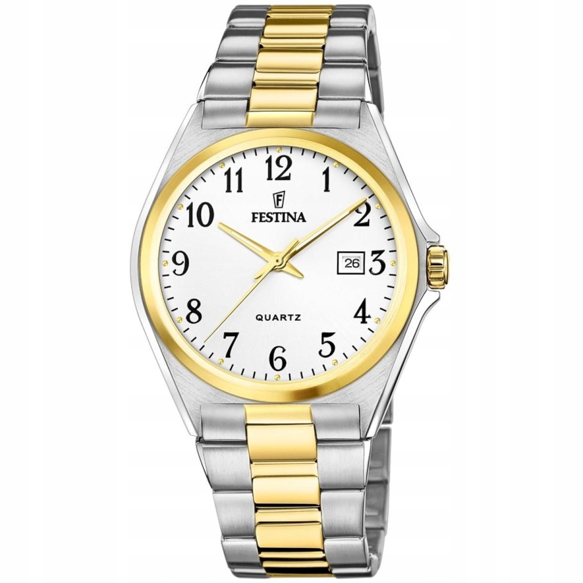 Zlato-stříbrné hodinky Festina na tahu F20554/1