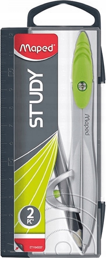 Cyrkiel szkolny metalowy na ołówek Maped Study
