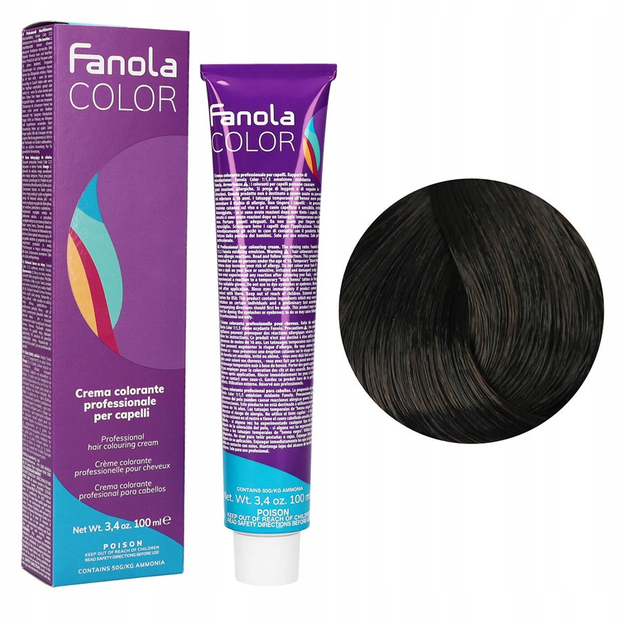FANOLA 4.0 CREMA COLORE FARBA DO WŁOSÓW 100ML