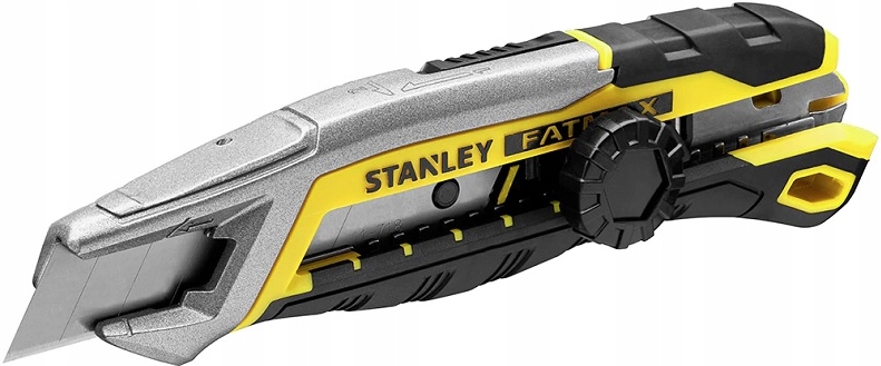 

Nożyk 18 mm łamane ostrze pokrętło Stanley