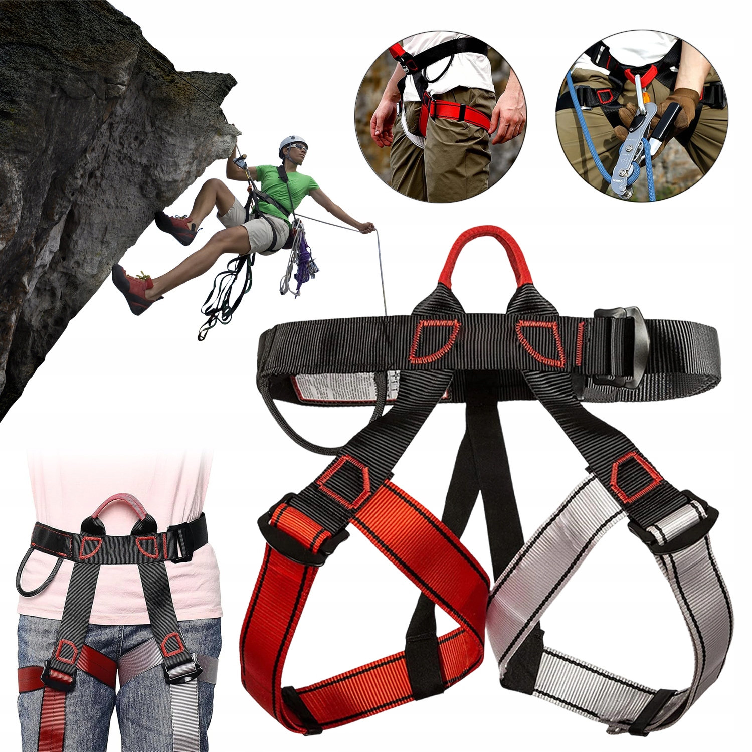 PASY WSPINACZKOWE DO WSPINACZKI, SZERSZY PÓŁPAS DO WSPINACZKI GÓRSKIEJ