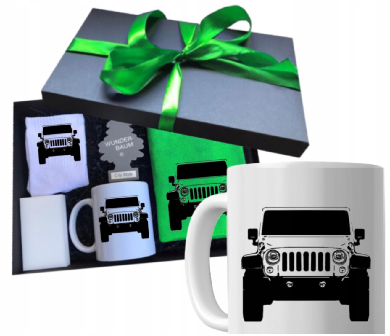 Sada Dárek k narozeninám a jmeninám pro chlapa pro řidiče auta Jeep