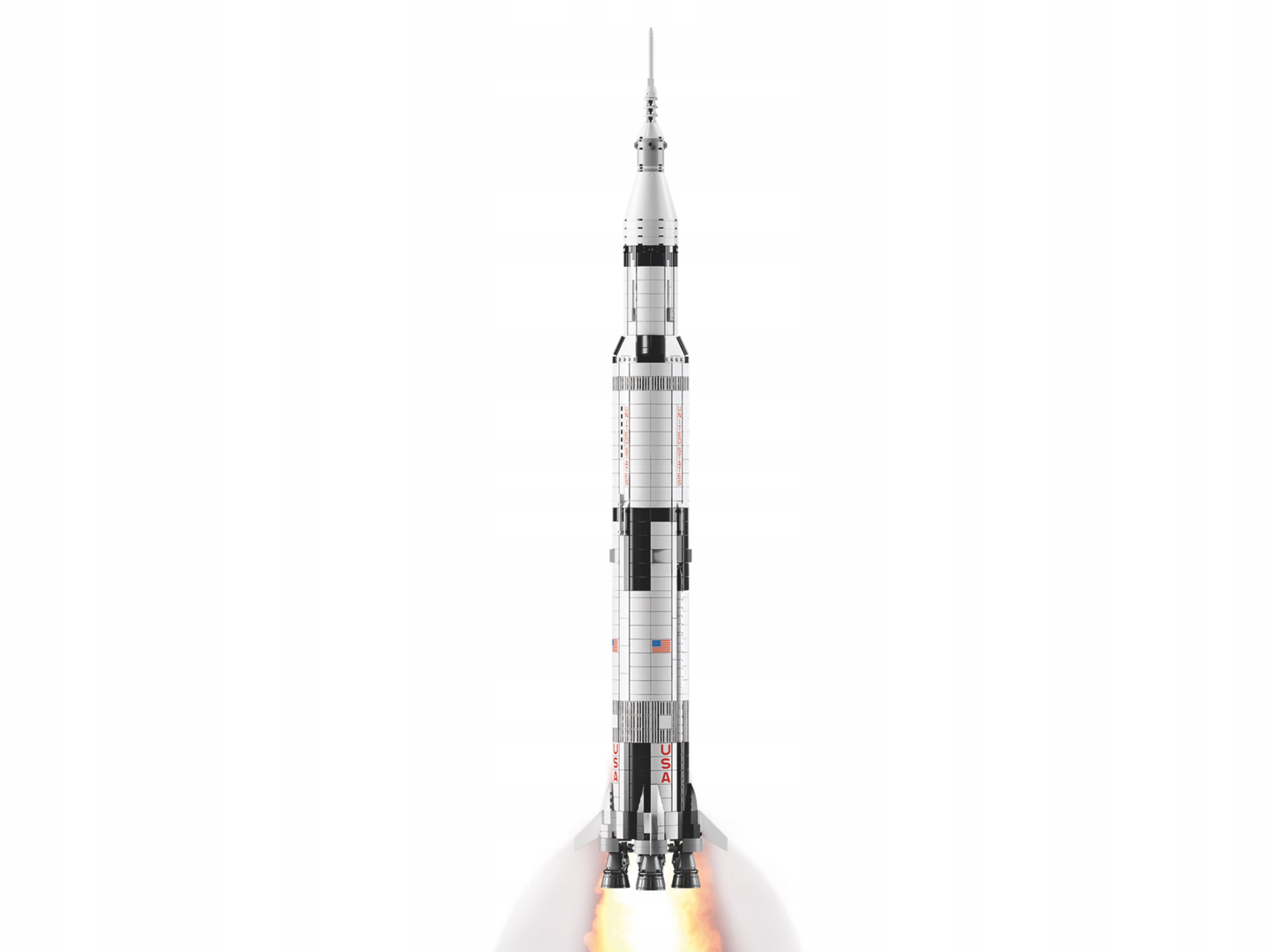 LEGO Ideas Rakieta NASA Apollo Saturn V 92176 MEGA Bohater brak