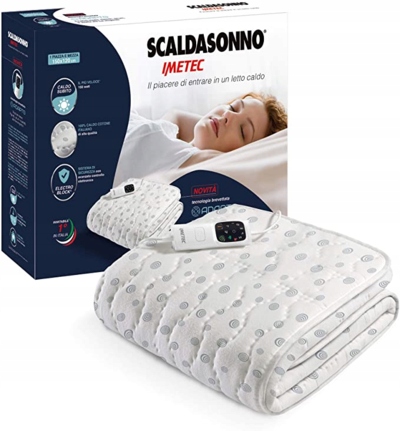 Koc elektryczny Scaldasonno biały 60 W