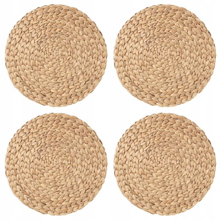 Podkładka na stół okrągła 37 cm hiacynt wodny 4 szt. Ikea Soare