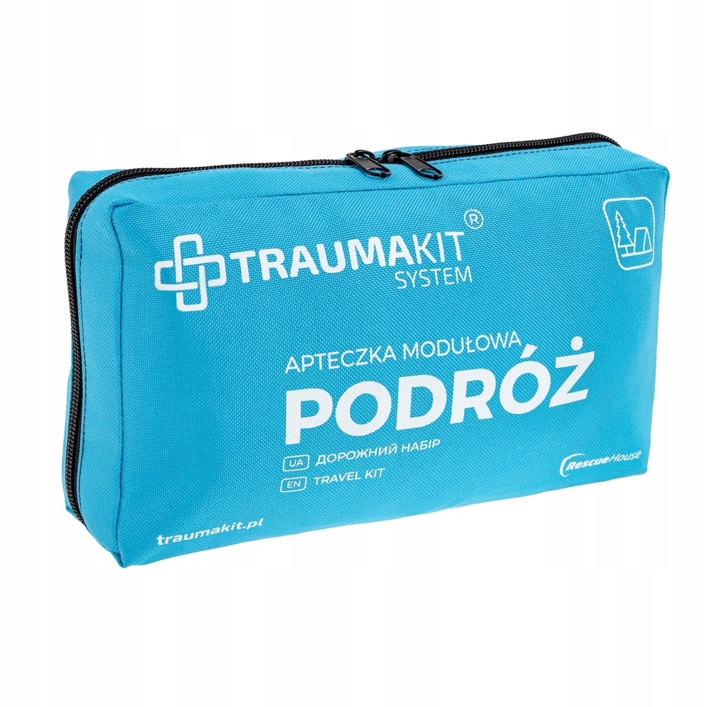 Lékárnička AedMax Trauma Kit L Cestovní modrá