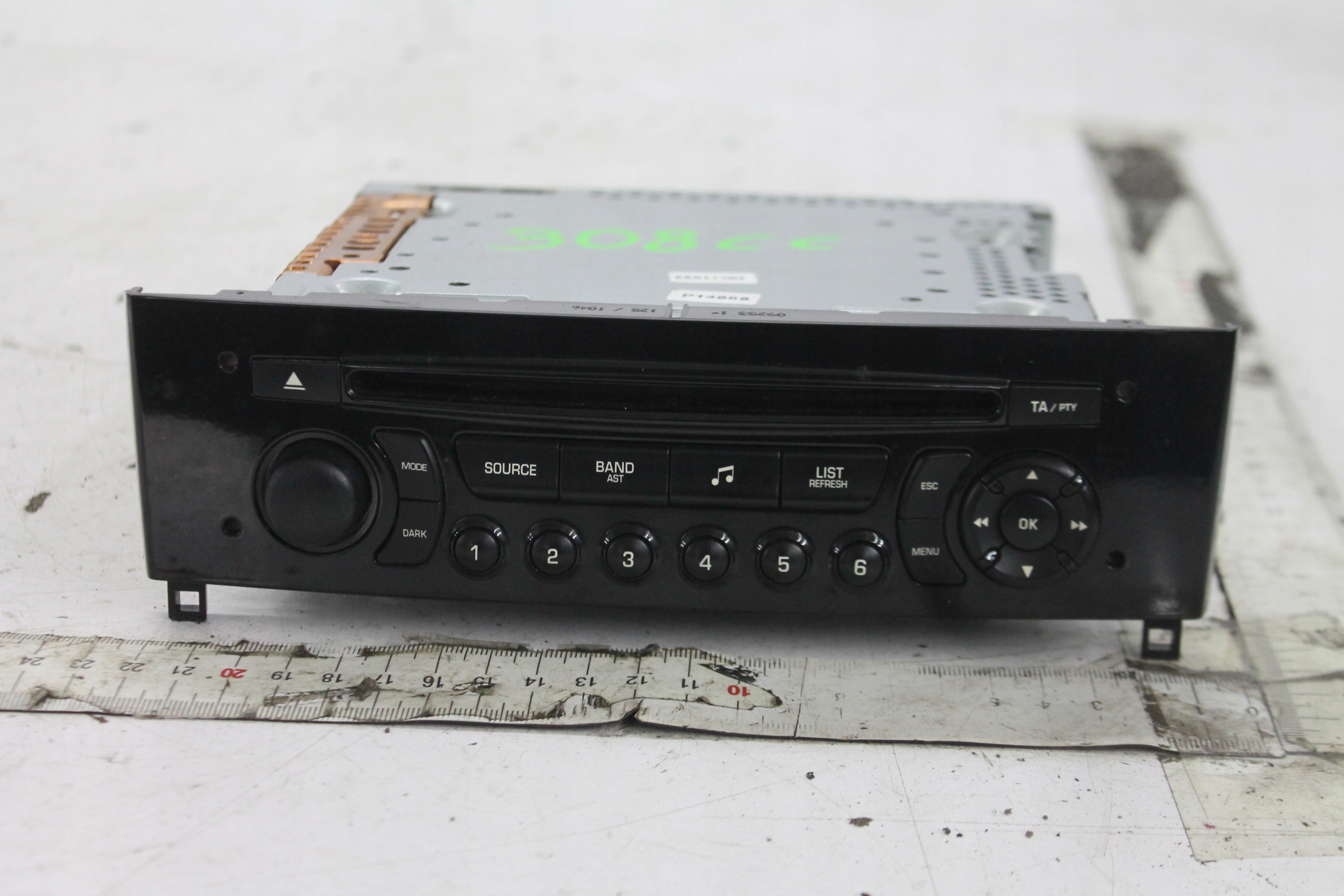 Радіо CD завод 96750284XN PEUGEOT 308 T7 11-13