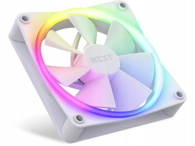 Zestaw 3 Wentylatory Nzxt F120 Rgb Kontroler Biały