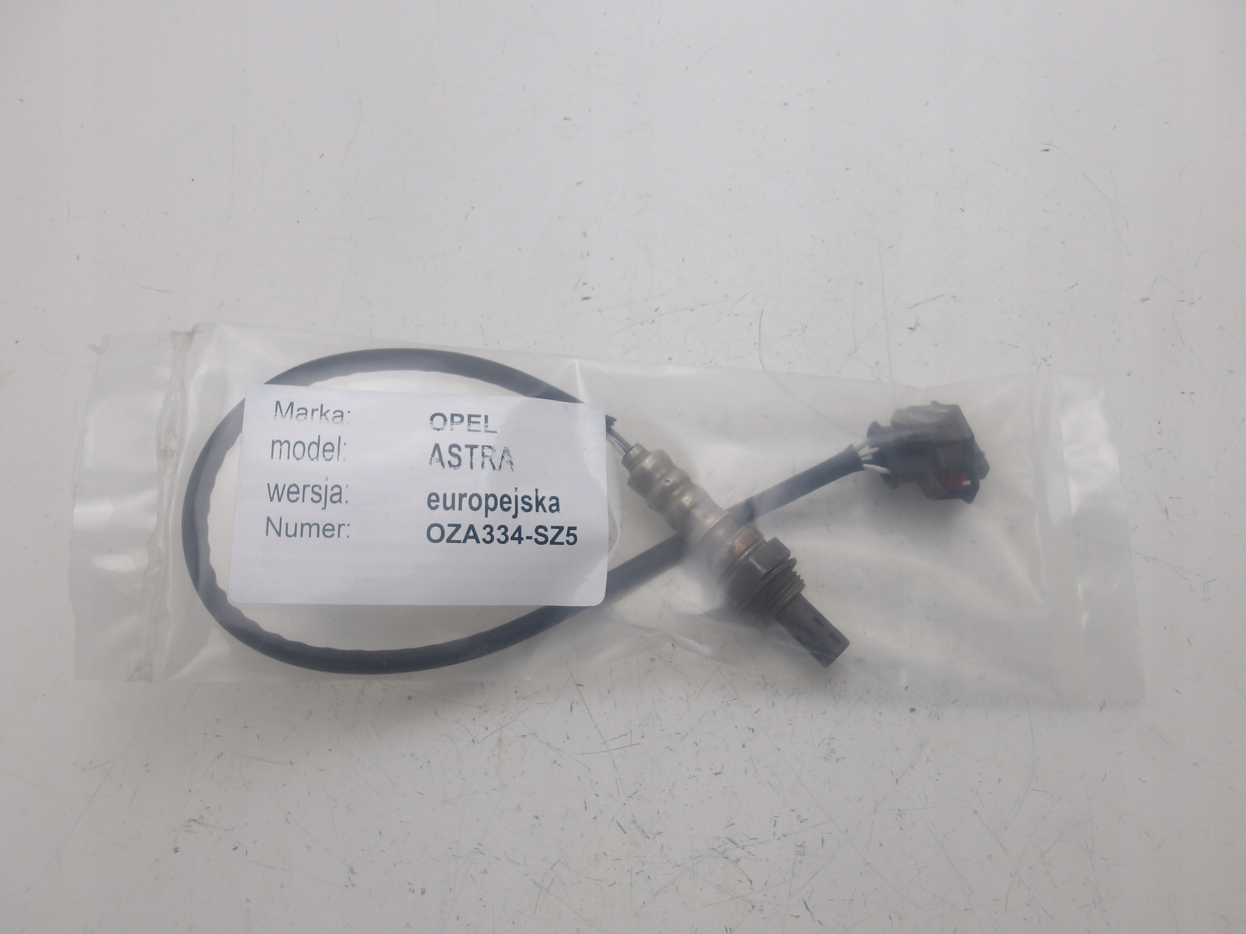 OPEL ASTRA H 1.6 1.8 SONDA LAMBDA OZA334-SZ5 OE Producent części NTK