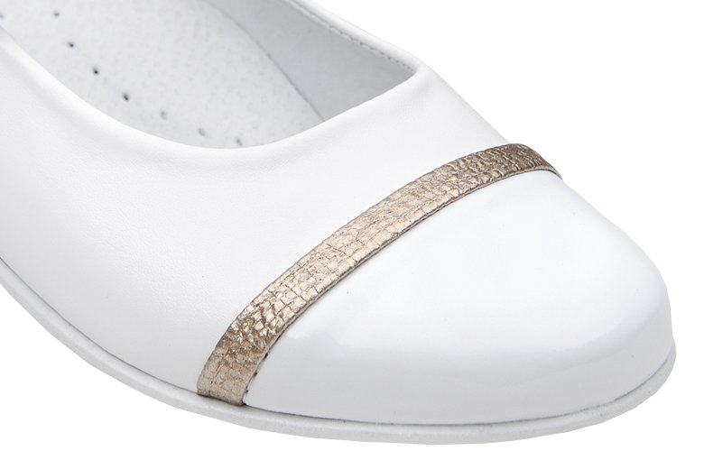 Balerinki komunijne KORNECKI 6101 r.31 Białe Buty Płeć dziewczynki