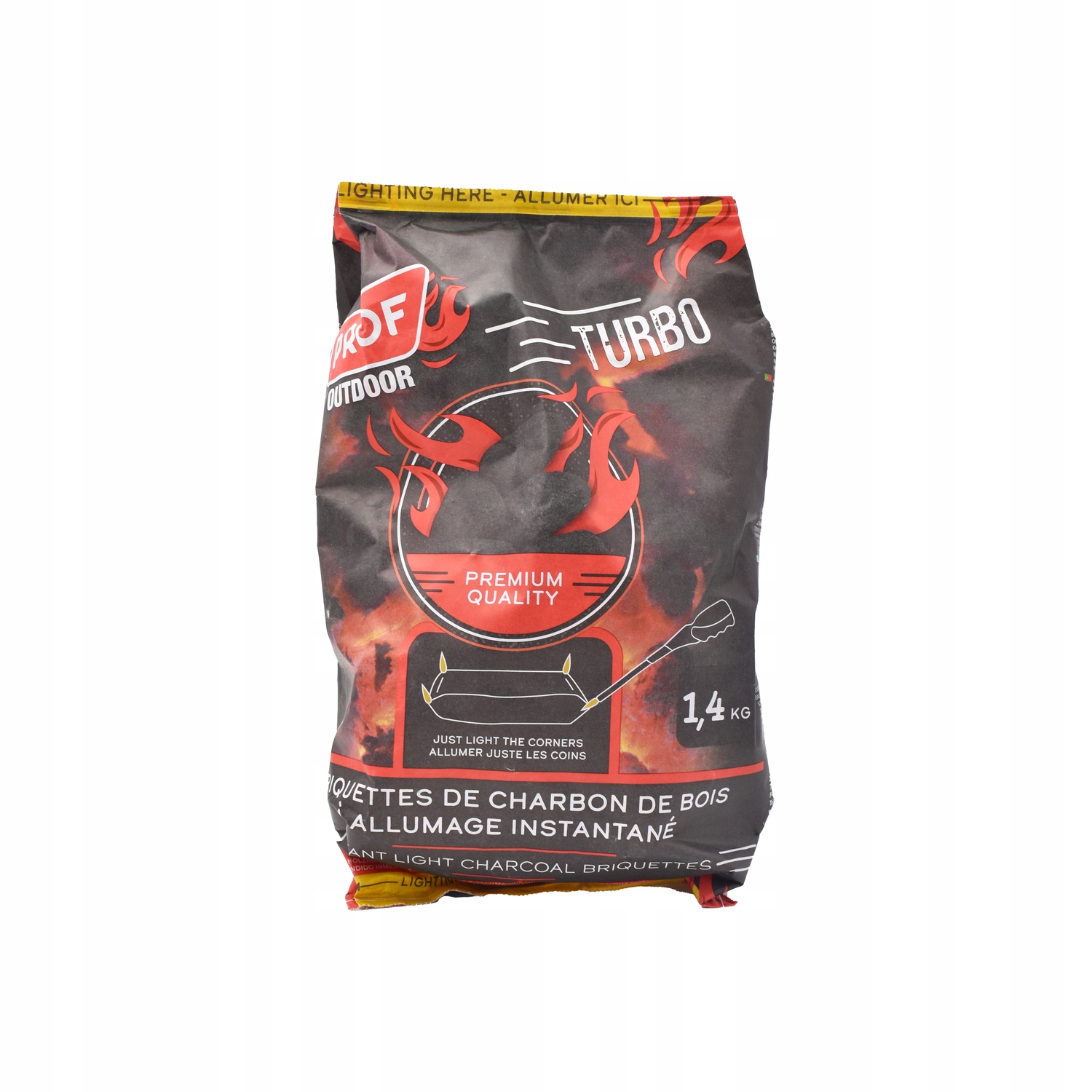 BRYKIET drzewny do GRILLa PROF 1,44kg PREMIUM BBQ