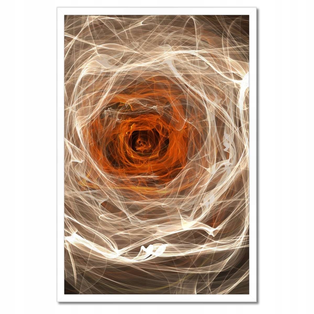 Plakáty v rámu 40x60 Fraktální růže