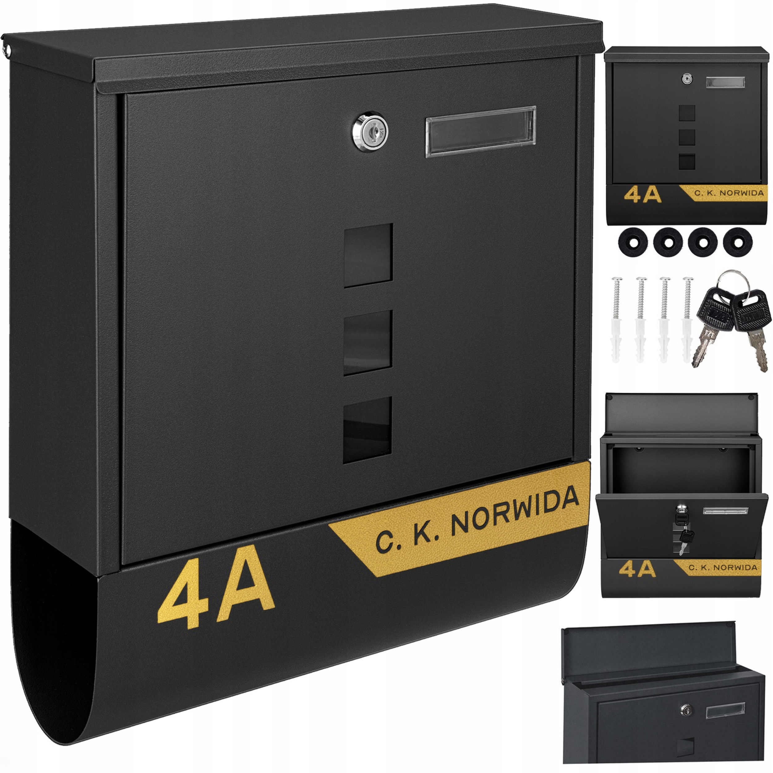 Poštovní Schránka Na Korespondenci Zlatý Vzor