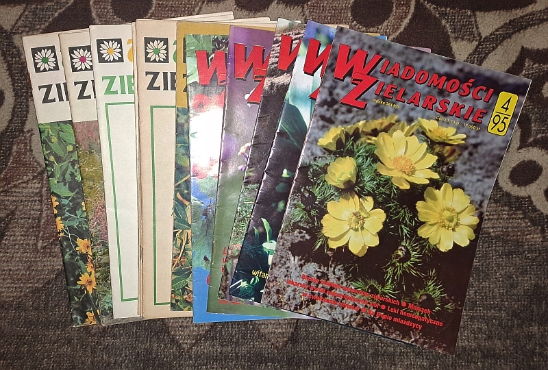 Wiadomości Zielarskie (15 numerów)
