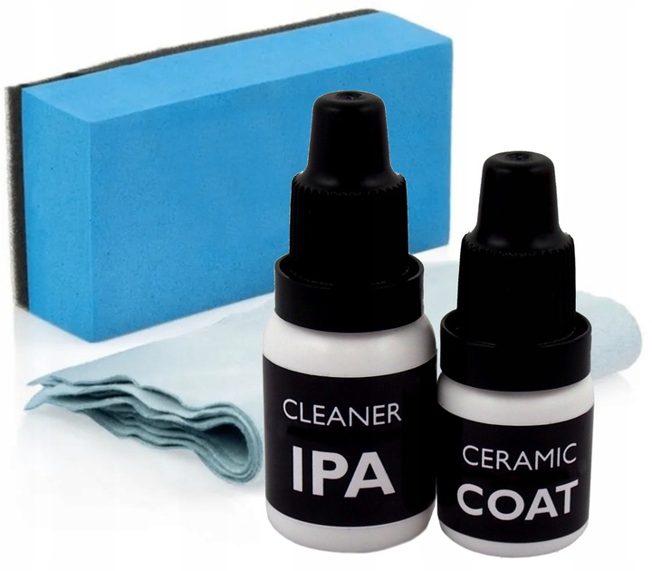 POWŁOKA CERAMICZNA DO LAMP REFLEKTORÓW + IPA + APLIKATOR