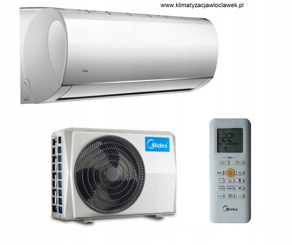 Klimatyzator MIDEA BLANC MSMABU-09HRFN1 2,6 -2,9kW