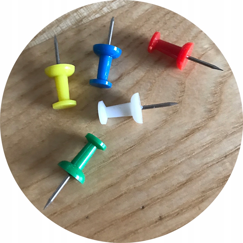 Tablica korkowa 30x30 drewno PINEZKI GRATIS !!! Marka inny