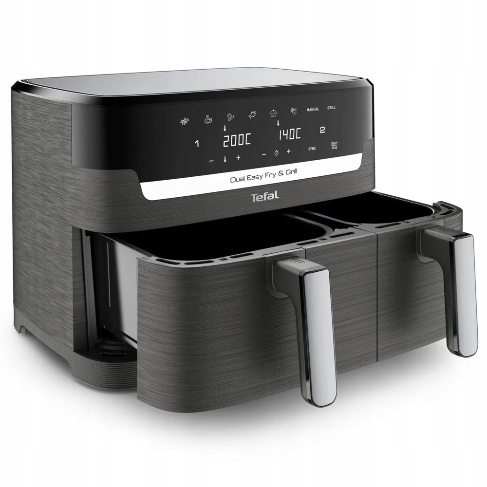 Horkovzdušná fritéza Tefal Dual Easy Fry & Grill EY905B10