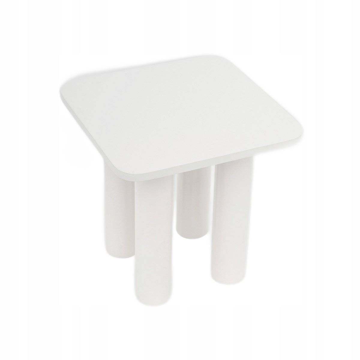 Kávový stolek Druva bílý 40x40x40 cm Homla