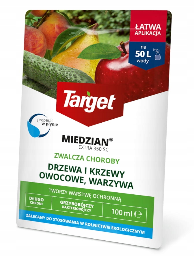 

Miedzian Extra 100ML Target Zaraza Choroby Grzyby
