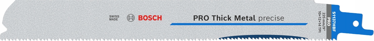 Bosch Pilový List Pro Pilu Ocasku Pro Thick Metal Precise S1137HBF 1,1 x