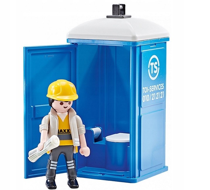 

Playmobil City 9844 Toaleta na budowie Toi Toi