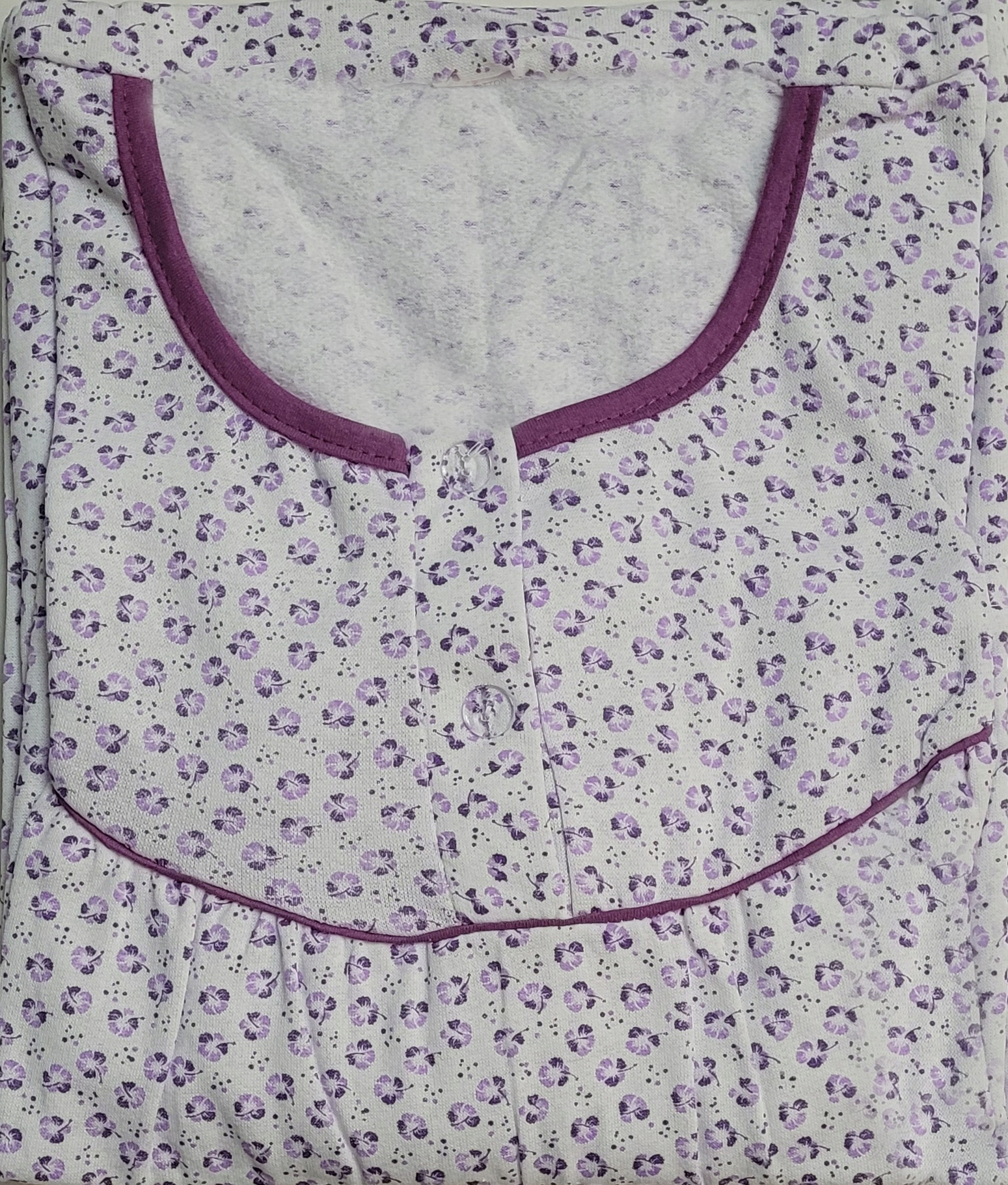 Koszula Nocna Ciepła Flanelowa FLANELA XXXL 56/58 Rękaw długi rękaw