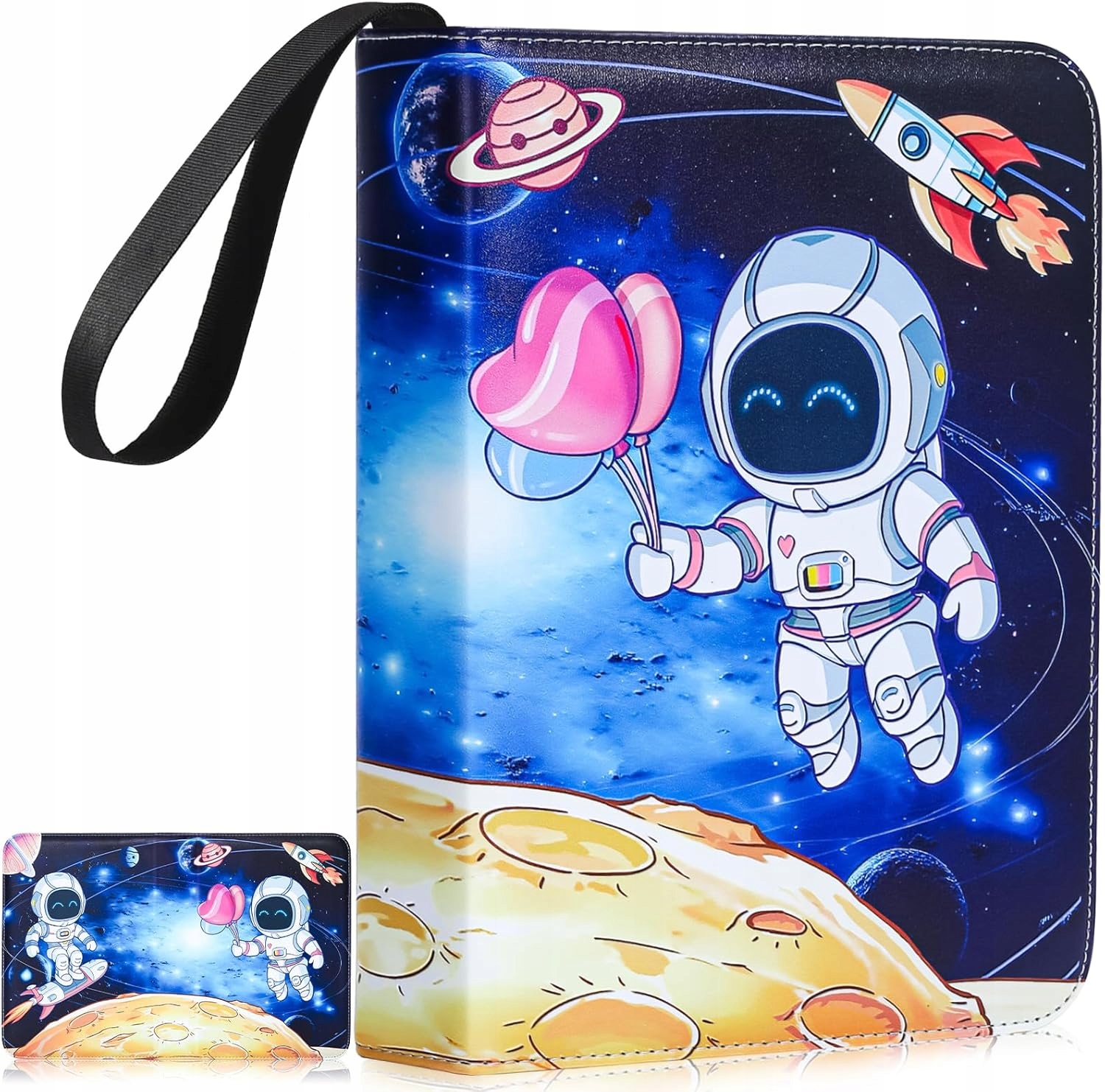 ALBUM KLASER SEGREGATOR NA 504 KARTY POKEMON kosmos kosmonauta ASTRONAUTA