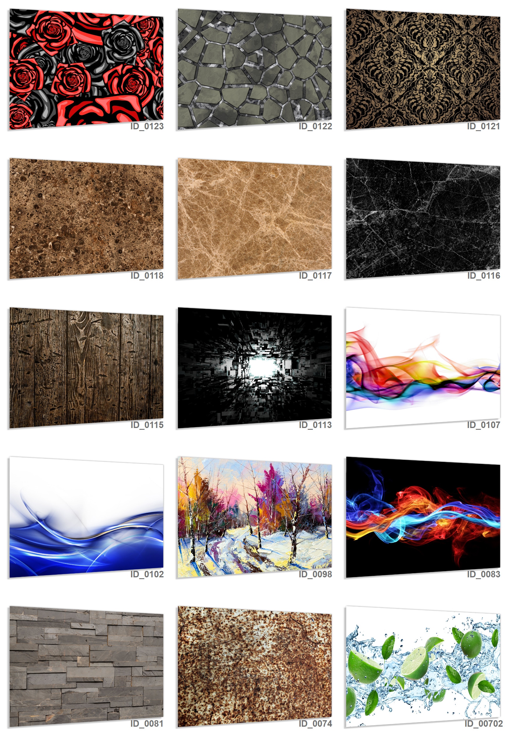 Panel szklany hartowany 60x70 Lawenda na stole Grubość 4 mm