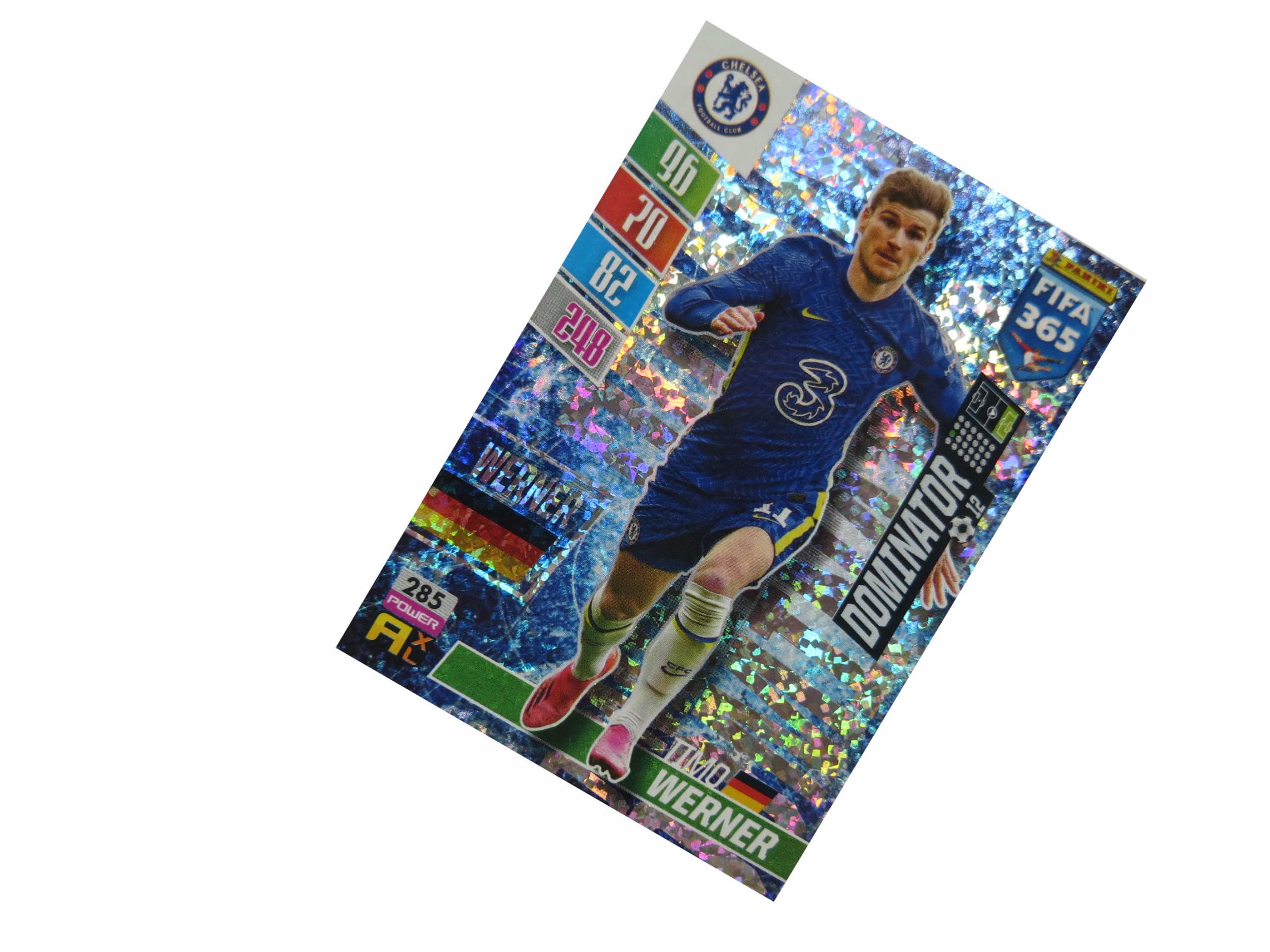 Panini Karty Piłkarskie Fifa 365 2022 Power Dominator Werner 285 Chelsea